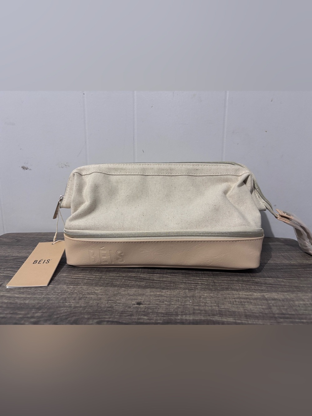 BEIS Beige Dopp kit